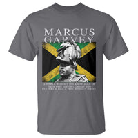 Marcus Garvey Quote T Shirt A People Without The Knowledge Of Their Past History Origin And Culture Jamaican Flag