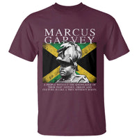 Marcus Garvey Quote T Shirt A People Without The Knowledge Of Their Past History Origin And Culture Jamaican Flag
