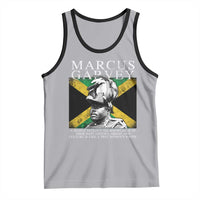 Marcus Garvey Quote Tank Top A People Without The Knowledge Of Their Past History Origin And Culture Jamaican Flag
