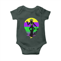 Funny Mardi Gras Rougarou Baby Onesie Beads Carnival Cryptids Of Louisiana