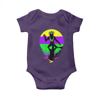 Funny Mardi Gras Rougarou Baby Onesie Beads Carnival Cryptids Of Louisiana