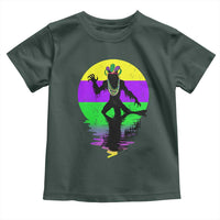 Funny Mardi Gras Rougarou Toddler T Shirt Beads Carnival Cryptids Of Louisiana