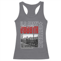 6888th Battalion Racerback Tank Top The First And Only All Black Female Battalion Black History Month