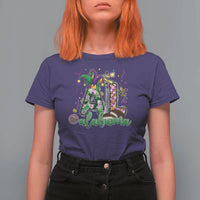 Funny Mardi Gras In Alabama AL T Shirt For Women Moon Pie Jester Hat