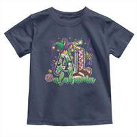 Funny Mardi Gras In Alabama AL Toddler T Shirt Moon Pie Jester Hat
