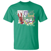 Funny Mardi Gras Louisiana T Shirt I Just Want To Be Loved Bayou Crawfish Beads