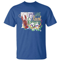 Funny Mardi Gras Louisiana T Shirt I Just Want To Be Loved Bayou Crawfish Beads