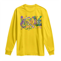 Funny Mardi Gras Nurse Krewe Healthcare Long Sleeve Shirt
