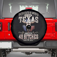 Funny Texan Spare Tire Cover United States Of America You Mean Texas And It's 49 Bitches