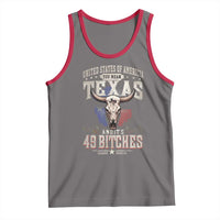 Funny Texan Tank Top United States Of America You Mean Texas And It's 49 Bitches
