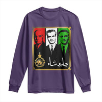 Pahlavi Kings of Iran Long Sleeve Shirt Javid Shah Long live the King