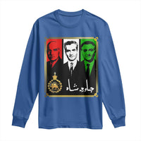 Pahlavi Kings of Iran Long Sleeve Shirt Javid Shah Long live the King