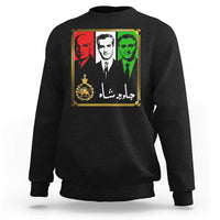 Pahlavi Kings of Iran Sweatshirt Javid Shah Long live the King