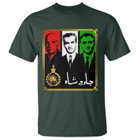 Pahlavi Kings of Iran T Shirt Javid Shah Long live the King