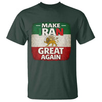 Make Iran Great Again T Shirt MIGA Vintage Persian Lion Flag