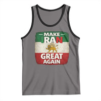 Make Iran Great Again Tank Top MIGA Vintage Persian Lion Flag
