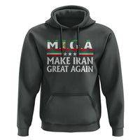 Make Iran Great Again Hoodie MIGA Emblem Of Iran Persian Lion Flag