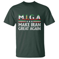 Make Iran Great Again T Shirt MIGA Emblem Of Iran Persian Lion Flag