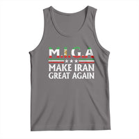 Make Iran Great Again Tank Top MIGA Emblem Of Iran Persian Lion Flag