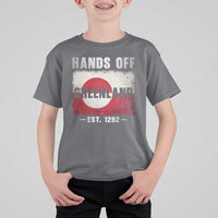 Hands Off Greenland T Shirt For Kid Greenland EST 1262 Political Protest