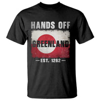Hands Off Greenland T Shirt Greenland EST 1262 Political Protest