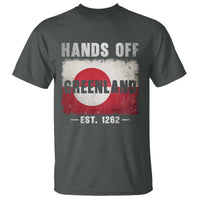 Hands Off Greenland T Shirt Greenland EST 1262 Political Protest