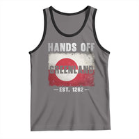 Hands Off Greenland Tank Top Greenland EST 1262 Political Protest