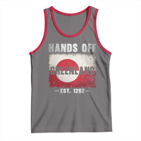 Hands Off Greenland Tank Top Greenland EST 1262 Political Protest