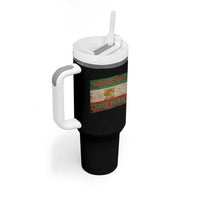 Iran Azadi Lion Sun Sword Flag Free Iran Revolution Tumbler With Handle