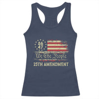 8647 Resist 25th Amendment Racerback Tank Top Vintage American Flag