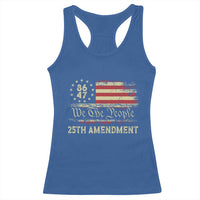 8647 Resist 25th Amendment Racerback Tank Top Vintage American Flag