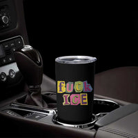 Fck Ice Tumbler Cup Immigration Activist Magazine Cutout Paper Graphic