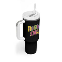 Fck Ice Tumbler With Handle Immigration Activist Magazine Cutout Paper Graphic