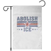 Abolish Ice Garden Flag Resist Support Immigrants Refugees