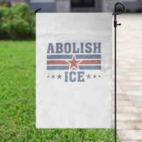 Abolish Ice Garden Flag Resist Support Immigrants Refugees