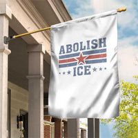 Abolish Ice Garden Flag Resist Support Immigrants Refugees