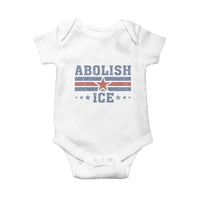 Abolish Ice Baby Onesie Resist Support Immigrants Refugees
