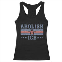 Abolish Ice Racerback Tank Top Resist Support Immigrants Refugees