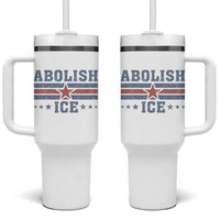 Abolish Ice Tumbler With Handle Resist Support Immigrants Refugees