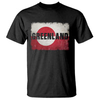 Greenland Pride Patriotic Greenlander Heritage Vintage Flag T Shirt
