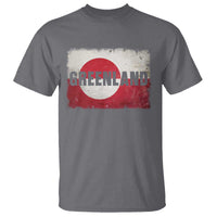 Greenland Pride Patriotic Greenlander Heritage Vintage Flag T Shirt