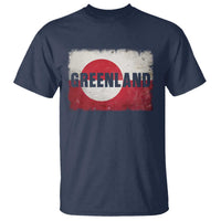 Greenland Pride Patriotic Greenlander Heritage Vintage Flag T Shirt