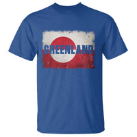 Greenland Pride Patriotic Greenlander Heritage Vintage Flag T Shirt