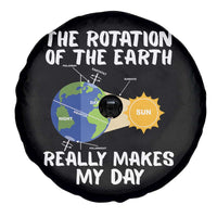 Funny The Rotation Of The Earth Really Makes My Day Spare Tire Cover Climate Change Earth Day