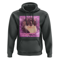 Funny Save The Environment Eat Plastic Hoodie Cat Meme