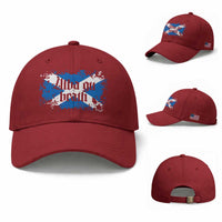 Alba Gu Brath Baseball Cap Vintage Scottish Scotland Flag Saltire