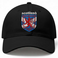 Scottish Pride Baseball Cap Scottish Rampant Lion Flag Scotland Coat of Arms