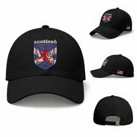 Scottish Pride Baseball Cap Scottish Rampant Lion Flag Scotland Coat of Arms