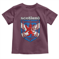 Scottish Pride Toddler T Shirt Scottish Rampant Lion Flag Scotland Coat of Arms