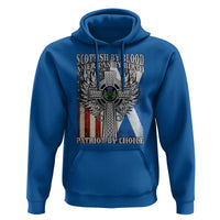 Scottish American Hoodie Scottish By Blood American By Birth Patriot By Choice
